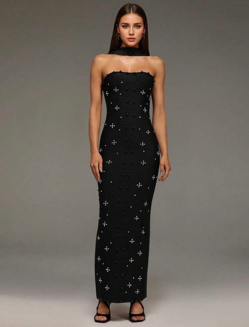 Luna Noir Dress