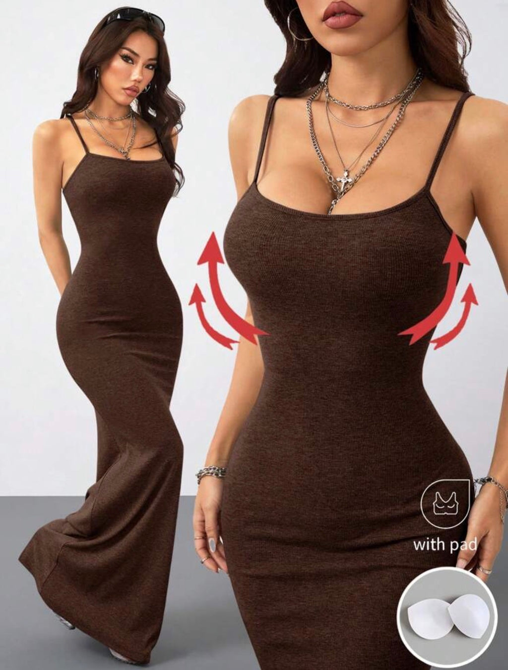 Sculpt Ribbed Maxi Dress