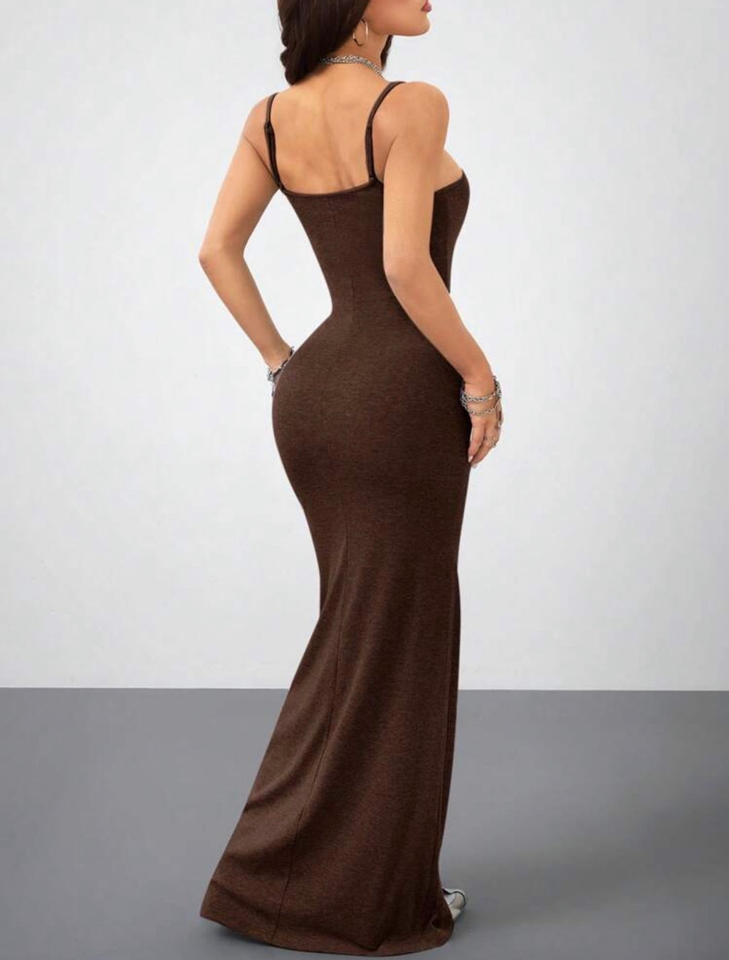 Sculpt Ribbed Maxi Dress