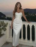 Ivory Jacquard Corset Midi Dress