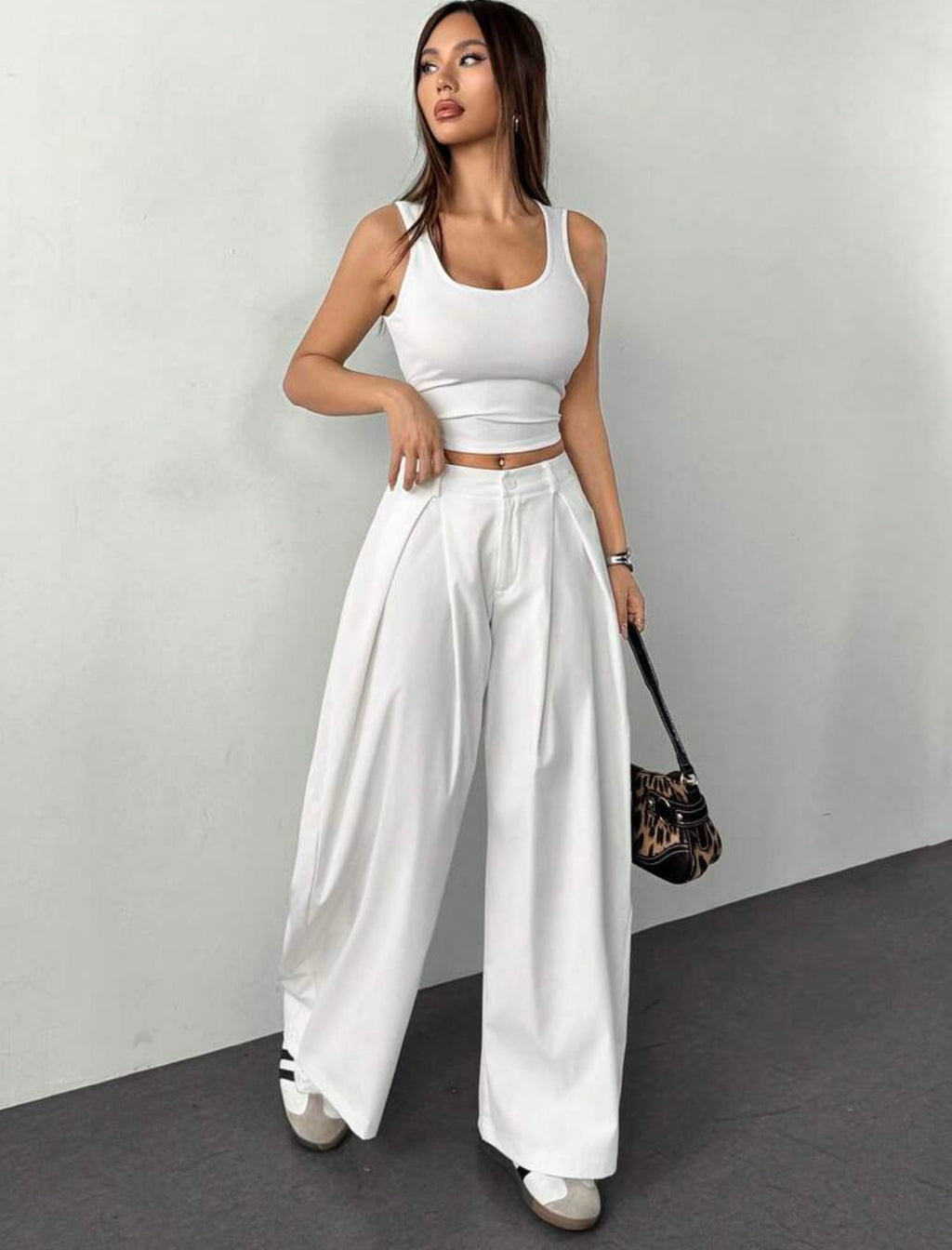 Essential Wide-Leg Pants