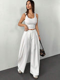 Essential Wide-Leg Pants