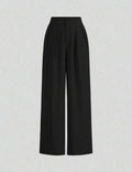 Sporty Contrast Wide-Leg Pants
