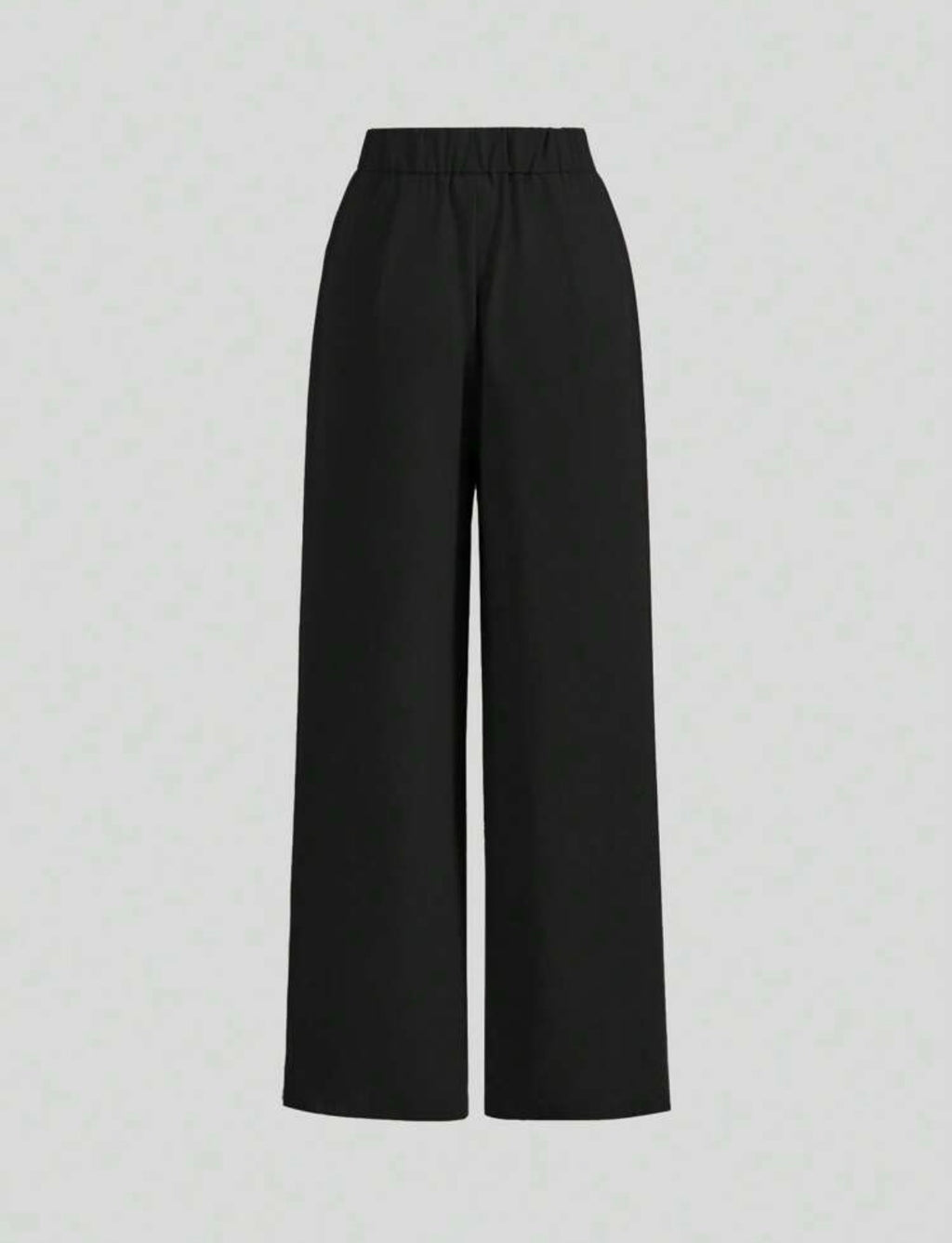 Sporty Contrast Wide-Leg Pants